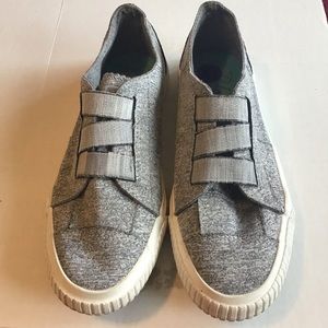 Blowfish Malibu Textile Grey Shoes Size 8.5M ZS001 Slip on